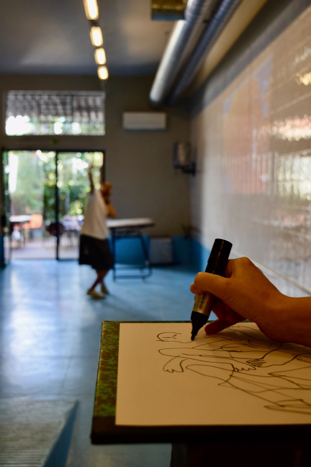 Dancing Between-the-Lines, a workshop by Tina Siuda